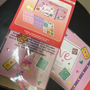 Set of 2 Valentines Mailbox craft kit - NEW perfect for school or church parties